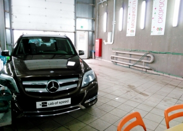 Чип тюнинг Mercedes Benz GLK 2.2CDi 170hp 2014 года выпуска