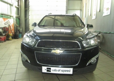 Отключение и удаление сажевого фильтра на Chevrolet Captiva 2.2 CDTi 184hp 2012 года выпуска
