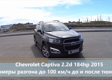 Chevrolet Captiva 2.2d 184hp 2015